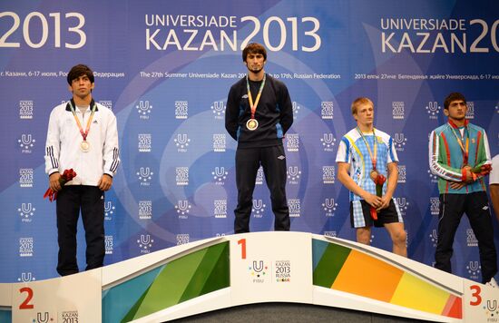 2013 Universiade. Day Seven. Freestyle wrestling