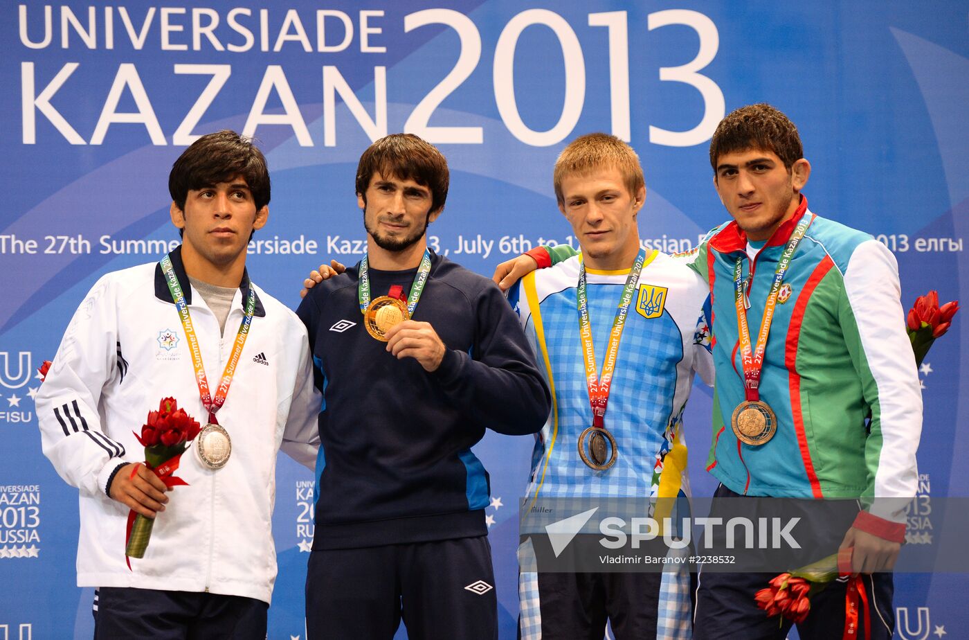 2013 Universiade. Day Seven. Freestyle wrestling