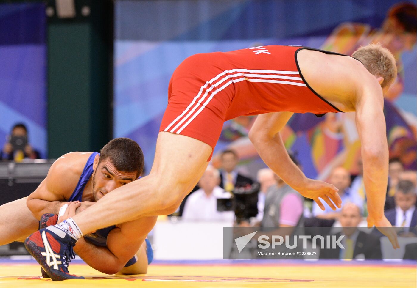 2013 Universiade. Day Seven. Freestyle wrestling