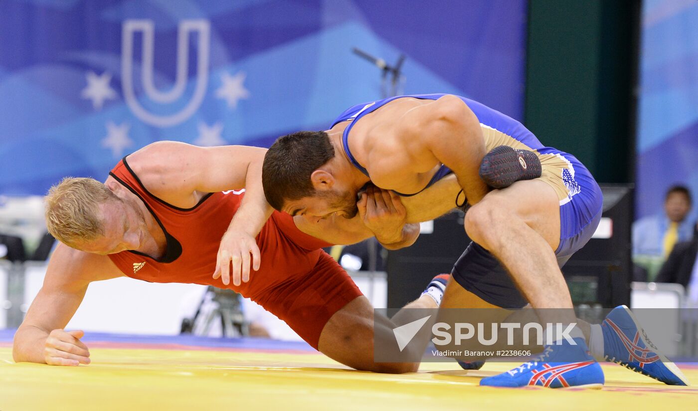 2013 Universiade. Day Seven. Freestyle wrestling