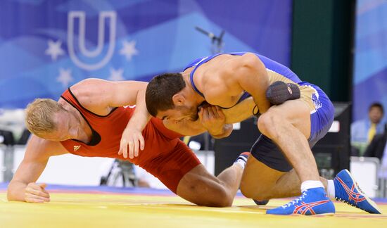 2013 Universiade. Day Seven. Freestyle wrestling