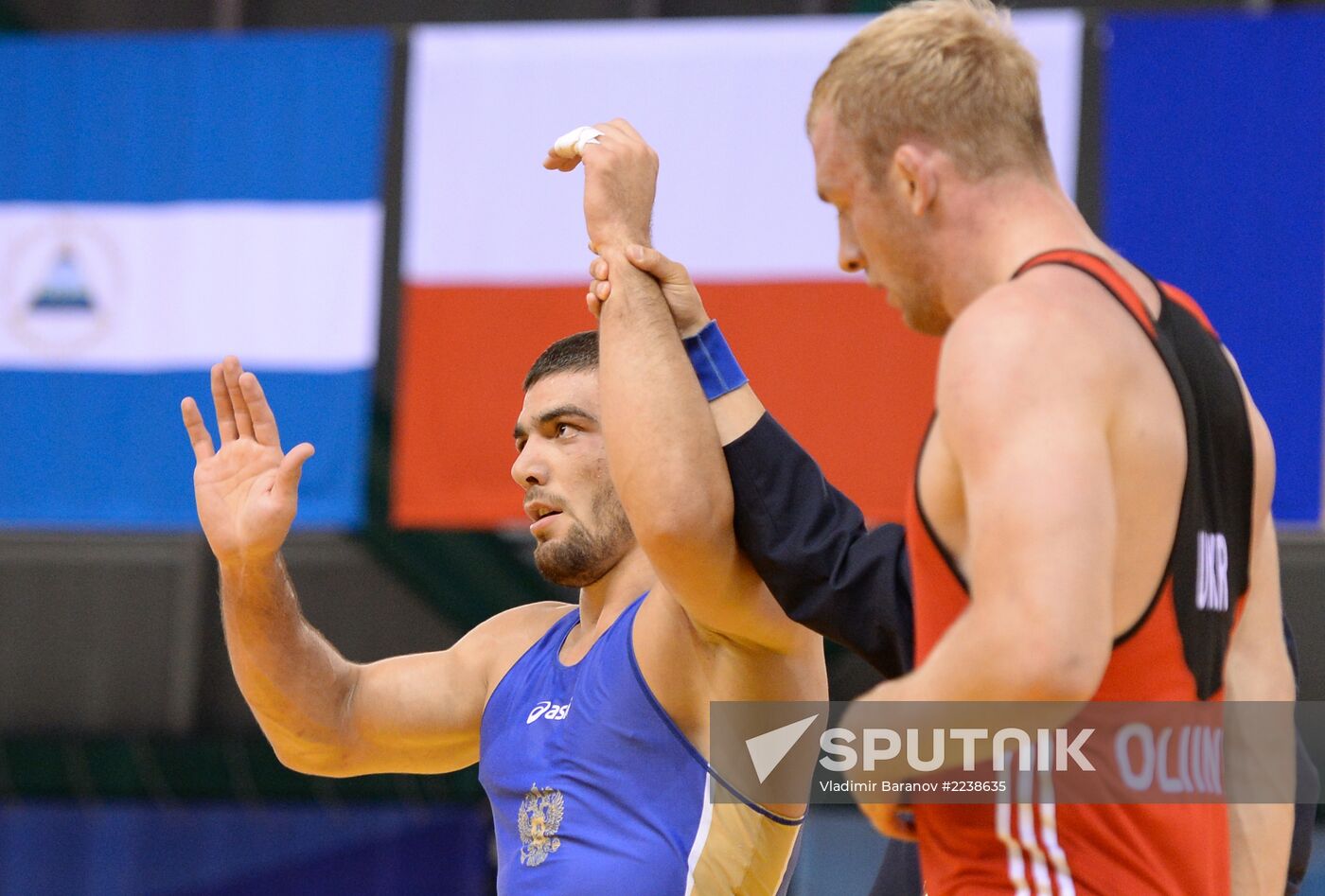 2013 Universiade. Day Seven. Freestyle wrestling