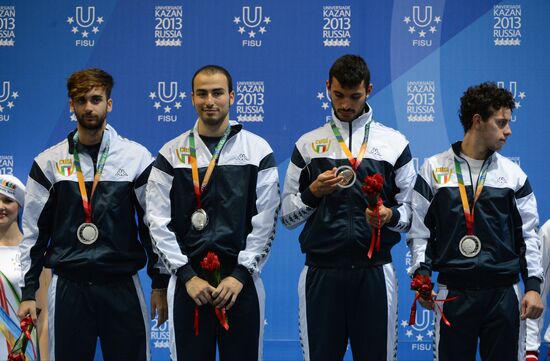 2013 Universiade. Day Seven. Fencing
