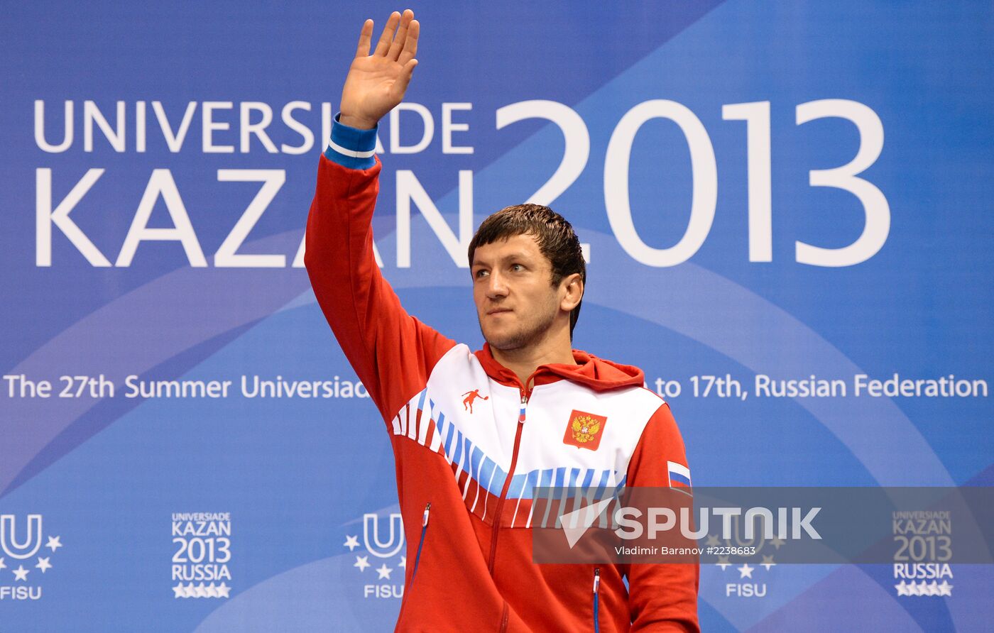 2013 Universiade. Day Seven. Freestyle wrestling