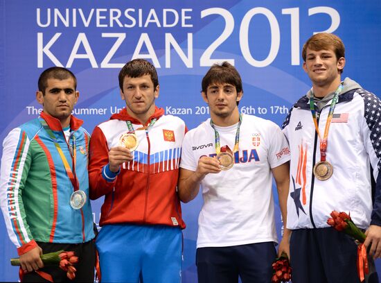 2013 Universiade. Day Seven. Freestyle wrestling