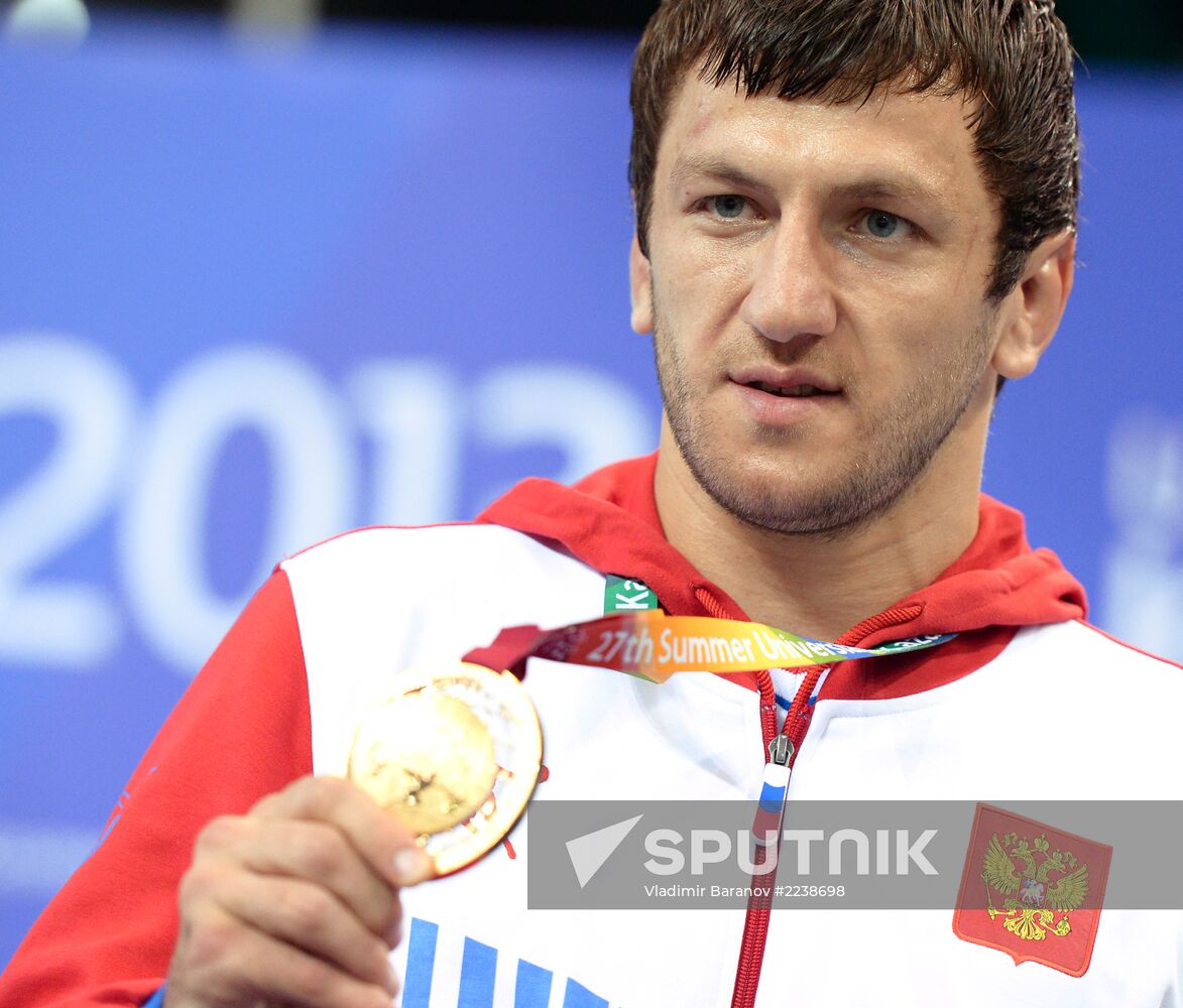 2013 Universiade. Day Seven. Freestyle wrestling