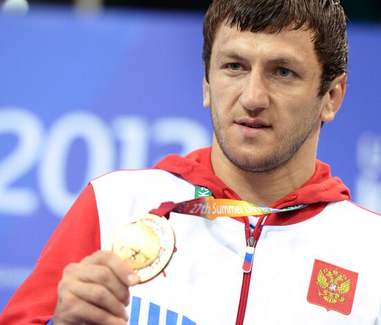 2013 Universiade. Day Seven. Freestyle wrestling