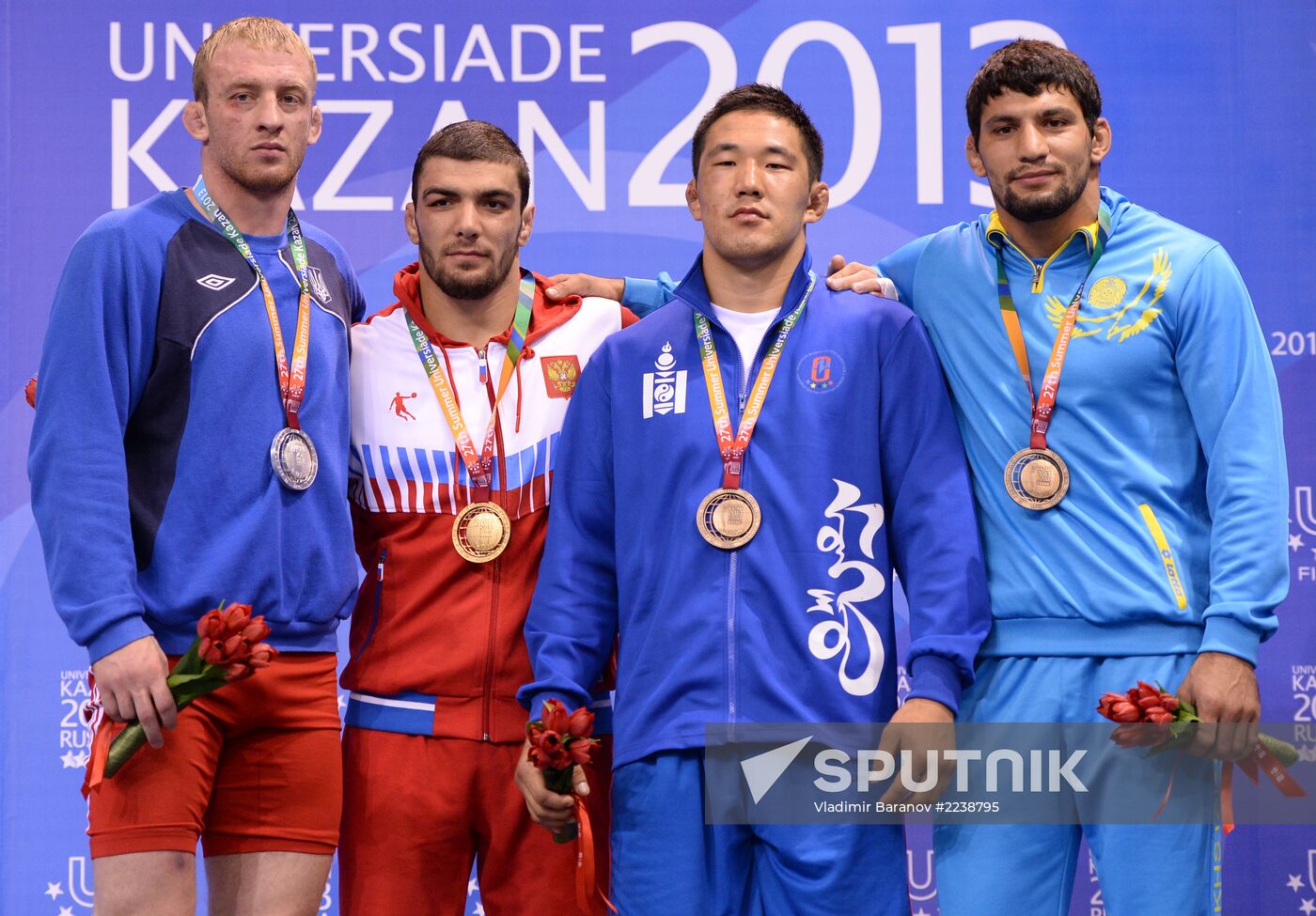 2013 Universiade. Day Seven. Freestyle wrestling