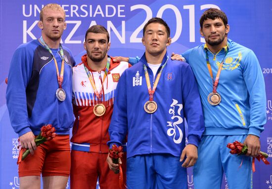 2013 Universiade. Day Seven. Freestyle wrestling