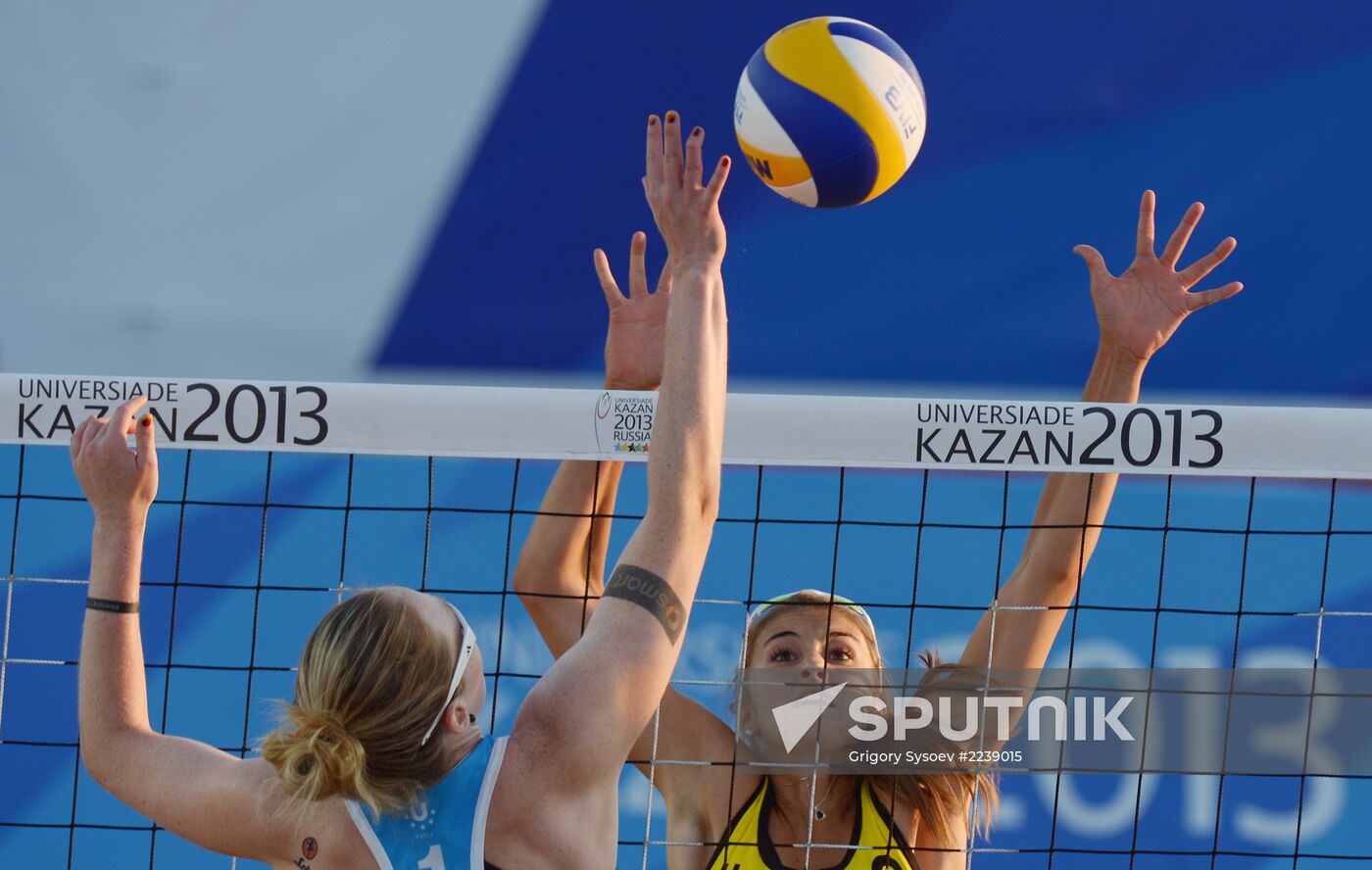 2013 Universiade. Day Seven. Beach volleyball