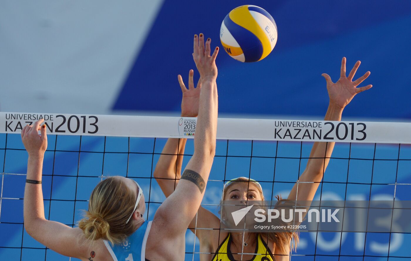 2013 Universiade. Day Seven. Beach volleyball