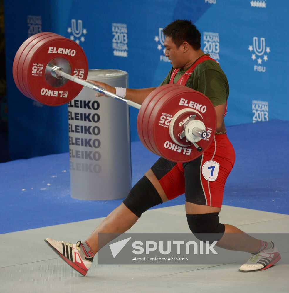 2013 Universiade. Day Seven. Weightlifting