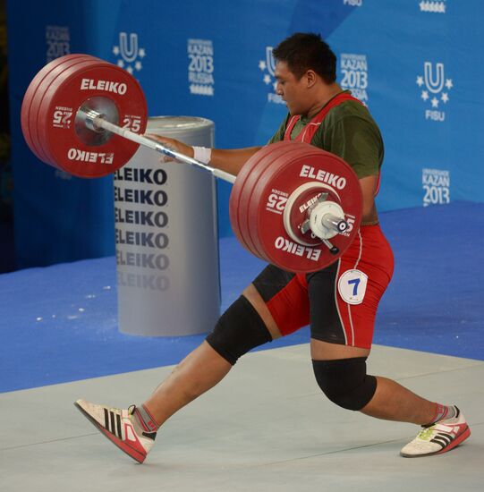 2013 Universiade. Day Seven. Weightlifting