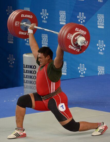 2013 Universiade. Day Seven. Weightlifting