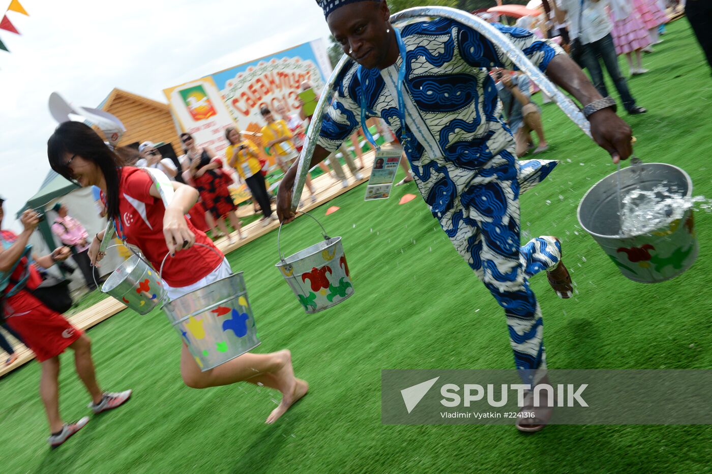 Traditional Tatar Sabantuy Festival