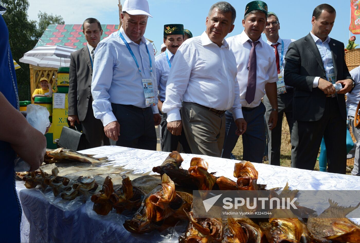 Traditional Tatar Sabantuy Festival