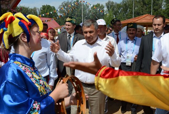 Traditional Tatar Sabantuy Festival