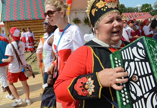 Traditional Tatar Sabantuy Festival