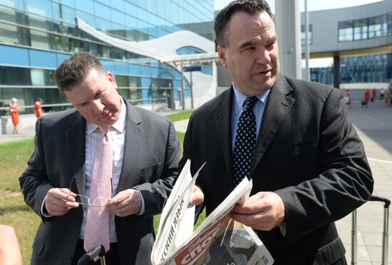 John Torchetti, new PHC CSKA head coach, arrives in Moscow