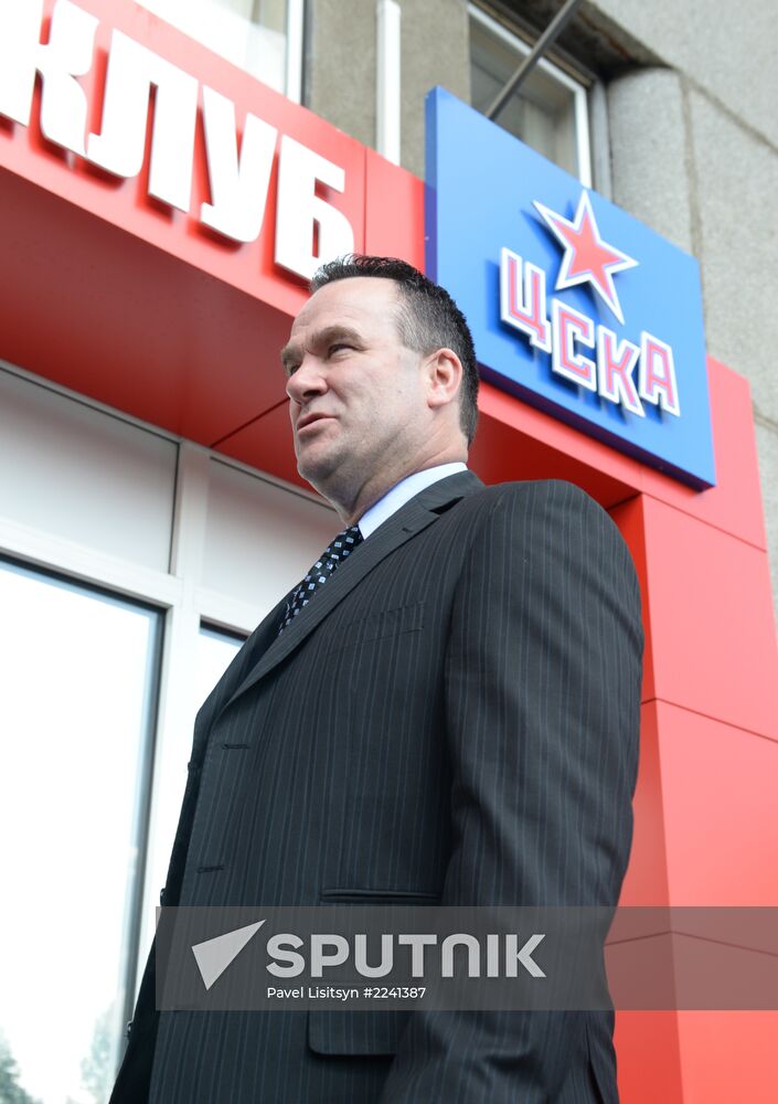 John Torchetti, new PHC CSKA head coach, arrives in Moscow