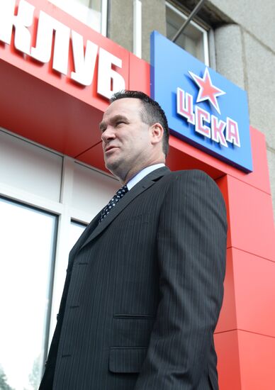 John Torchetti, new PHC CSKA head coach, arrives in Moscow