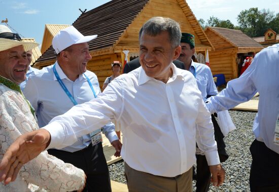 Traditional Tatar Sabantuy Festival