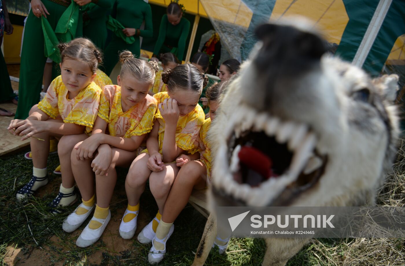 Traditional Tatar Sabantuy Festival