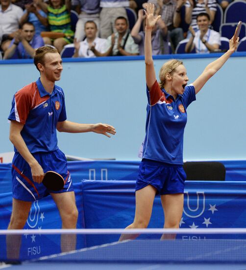 2013 Universiade. Day Eight. Table tennis