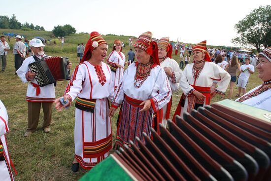 Rasken Ozks festival in Mordovia