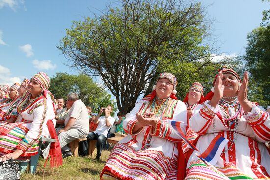 Rasken Ozks festival in Mordovia