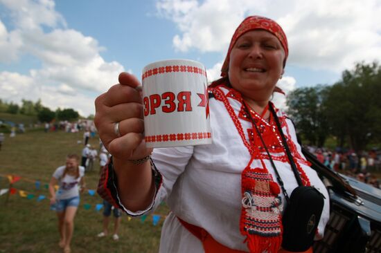 Rasken Ozks festival in Mordovia