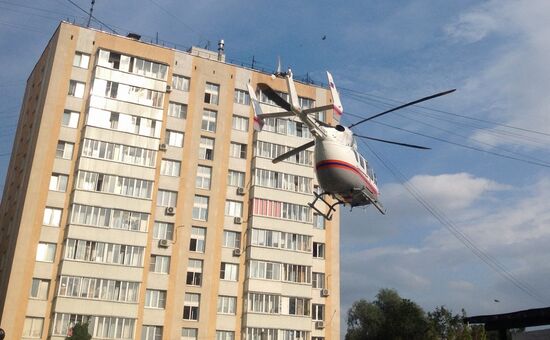 Persons injured in road accident delivered to hospital