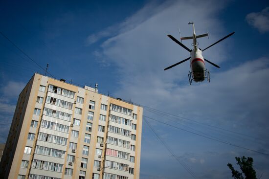 Persons injured in road accident delivered to hospital