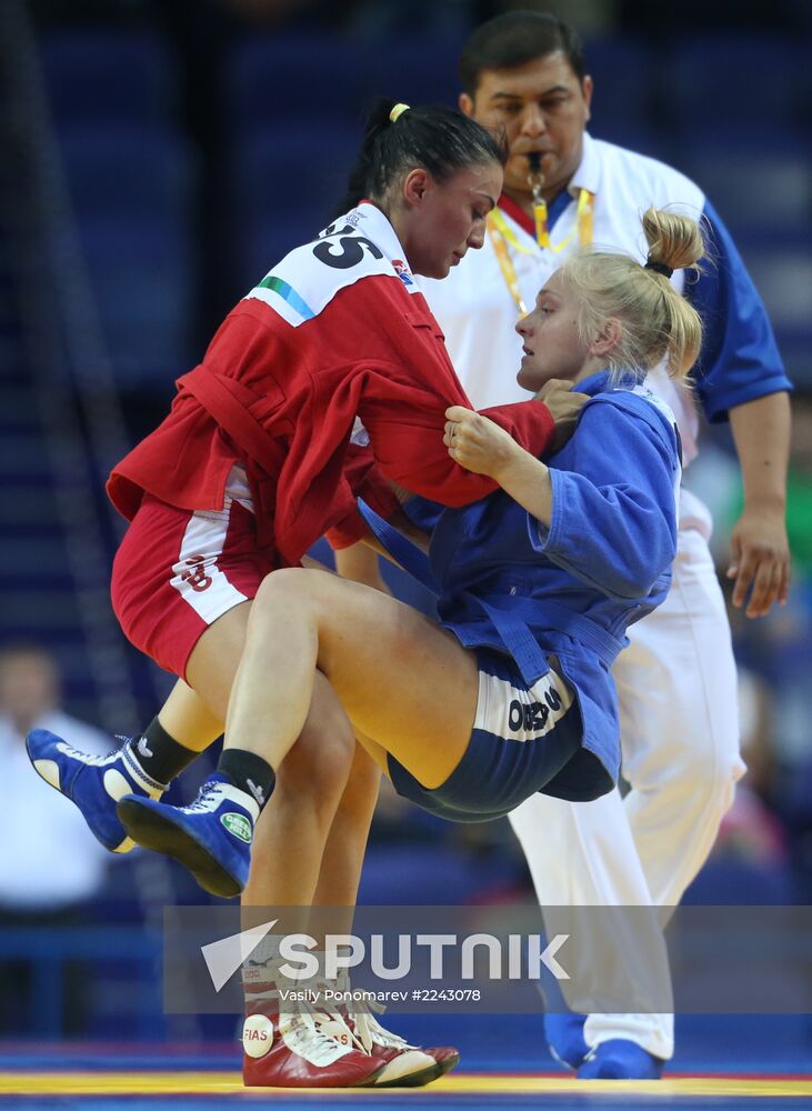 2013 Universiade. Day Nine. Sambo wrestling
