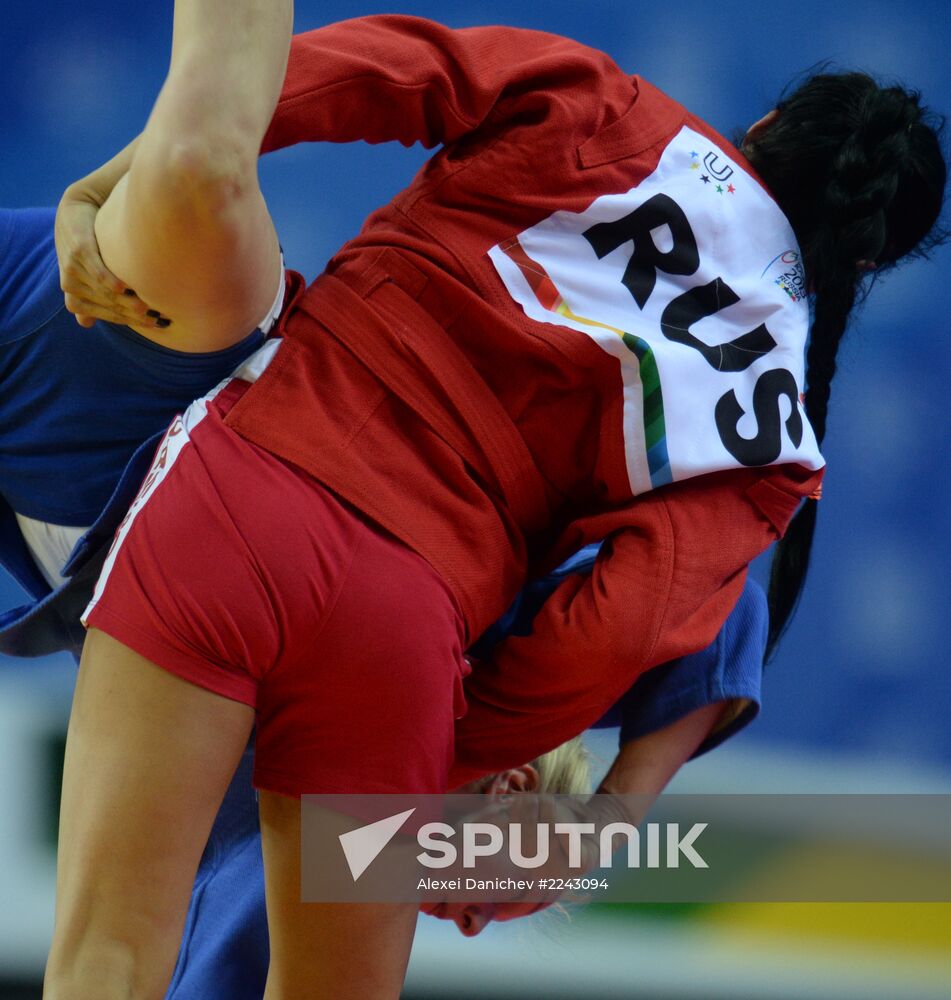 2013 Universiade. Day Nine. Sambo wrestling