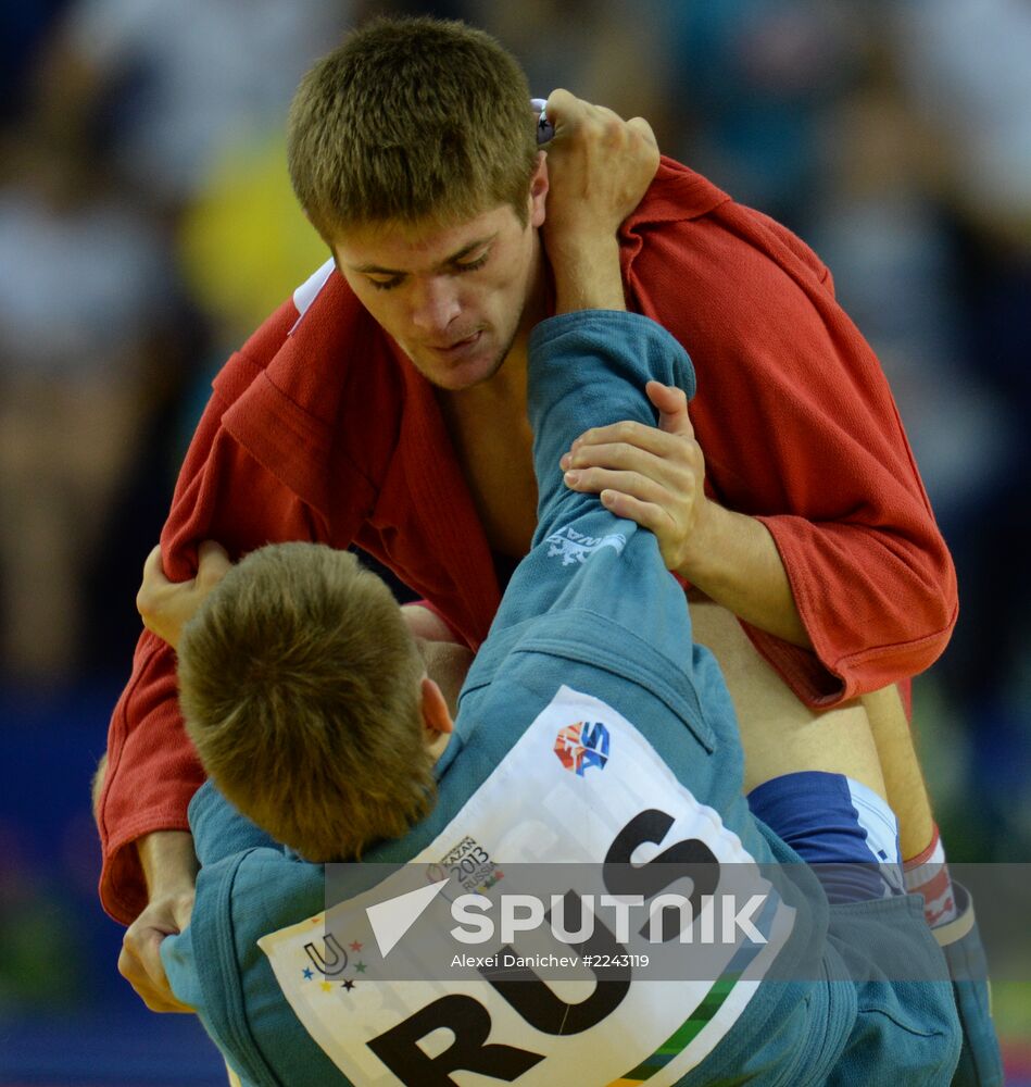 2013 Universiade. Day Nine. Sambo wrestling