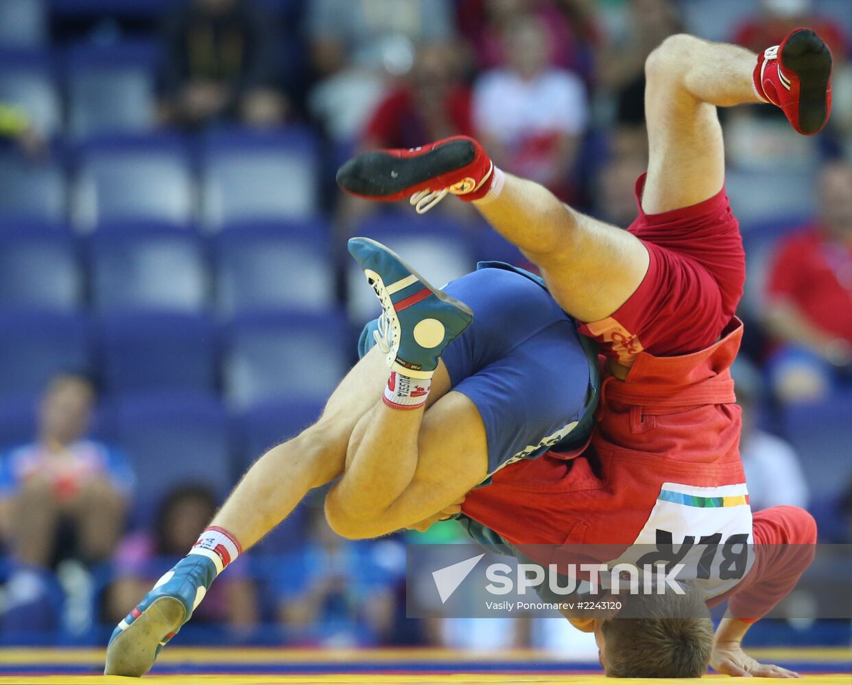 2013 Universiade. Day Nine. Sambo wrestling