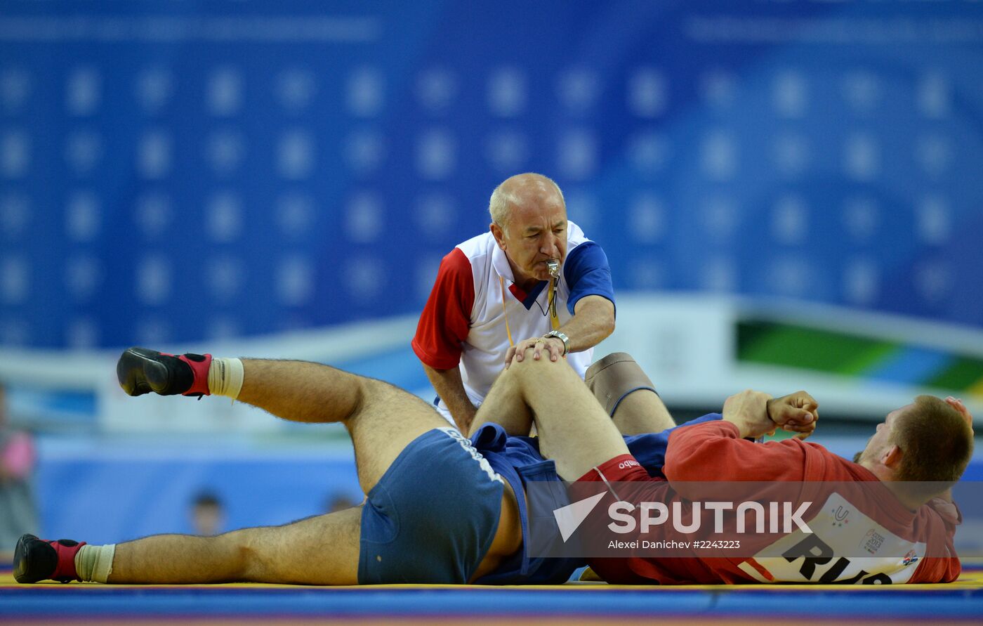 2013 Universiade. Day Nine. Sambo wrestling