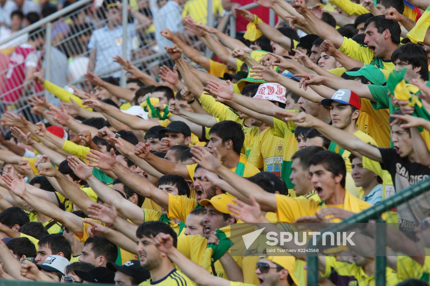 Football. Russian Premier League. Anji vs. Lokomotiv