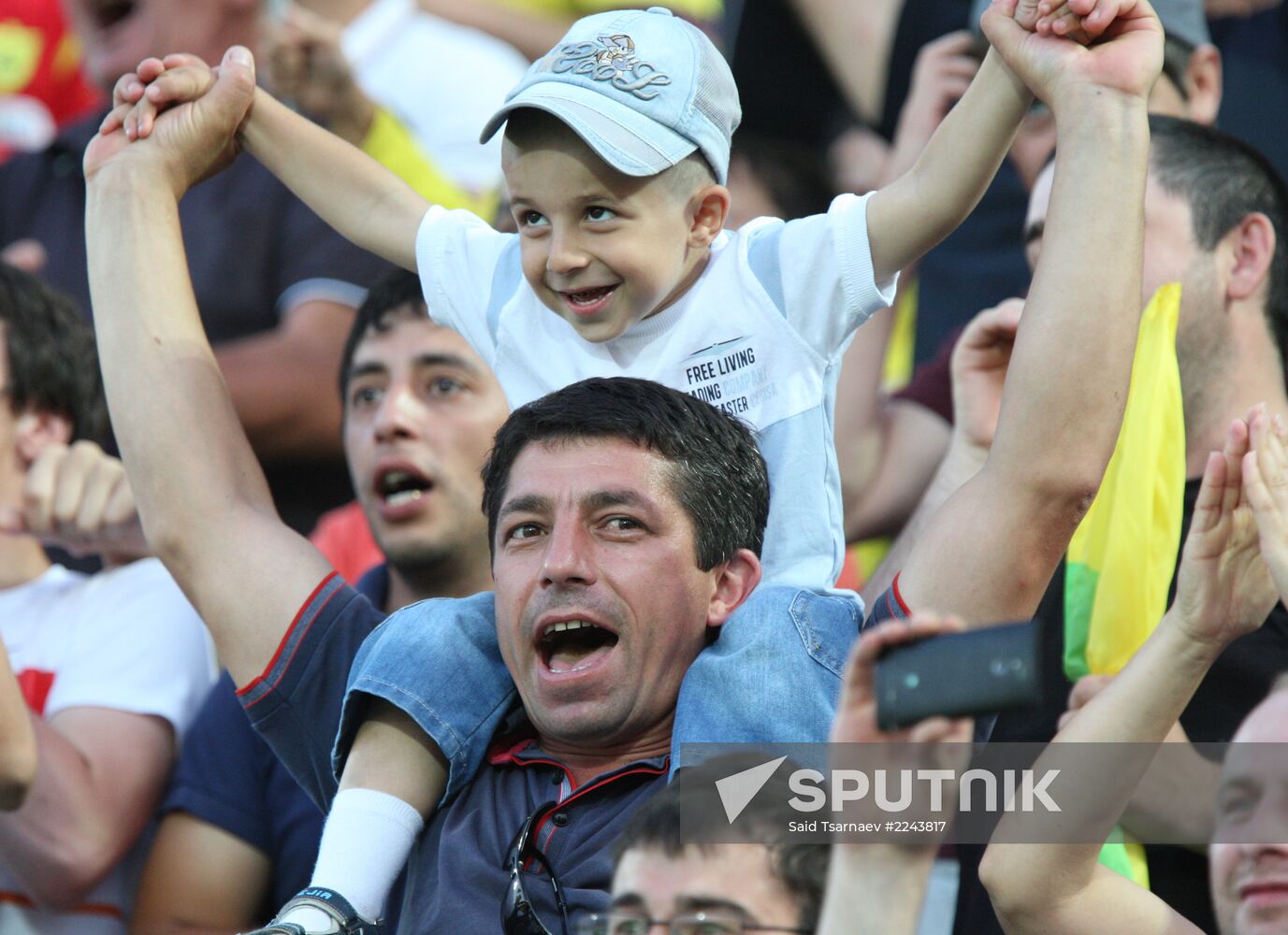 Football. Russian Premier League. Anji vs. Lokomotiv