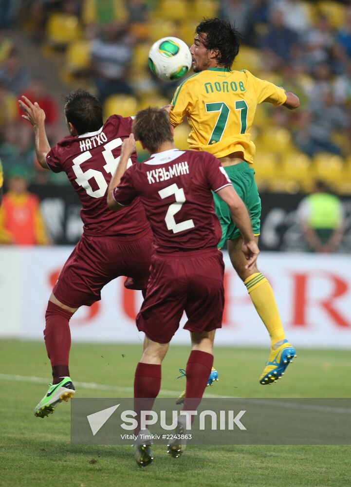 Football. Russian Premier League. Kuban vs. Rubin