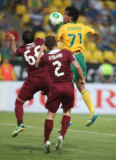 Football. Russian Premier League. Kuban vs. Rubin
