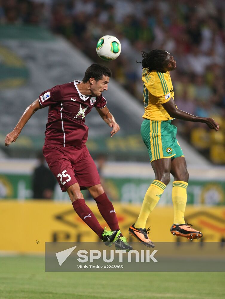 Football. Russian Premier League. Kuban vs. Rubin