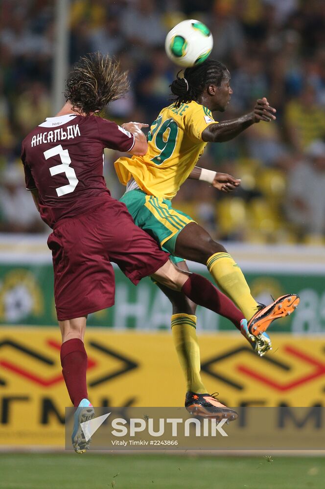 Football. Russian Premier League. Kuban vs. Rubin