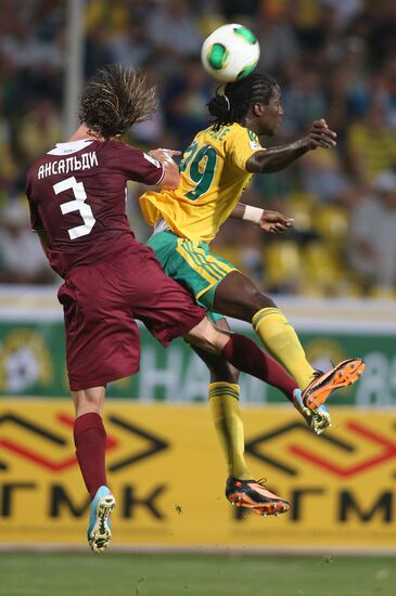 Football. Russian Premier League. Kuban vs. Rubin