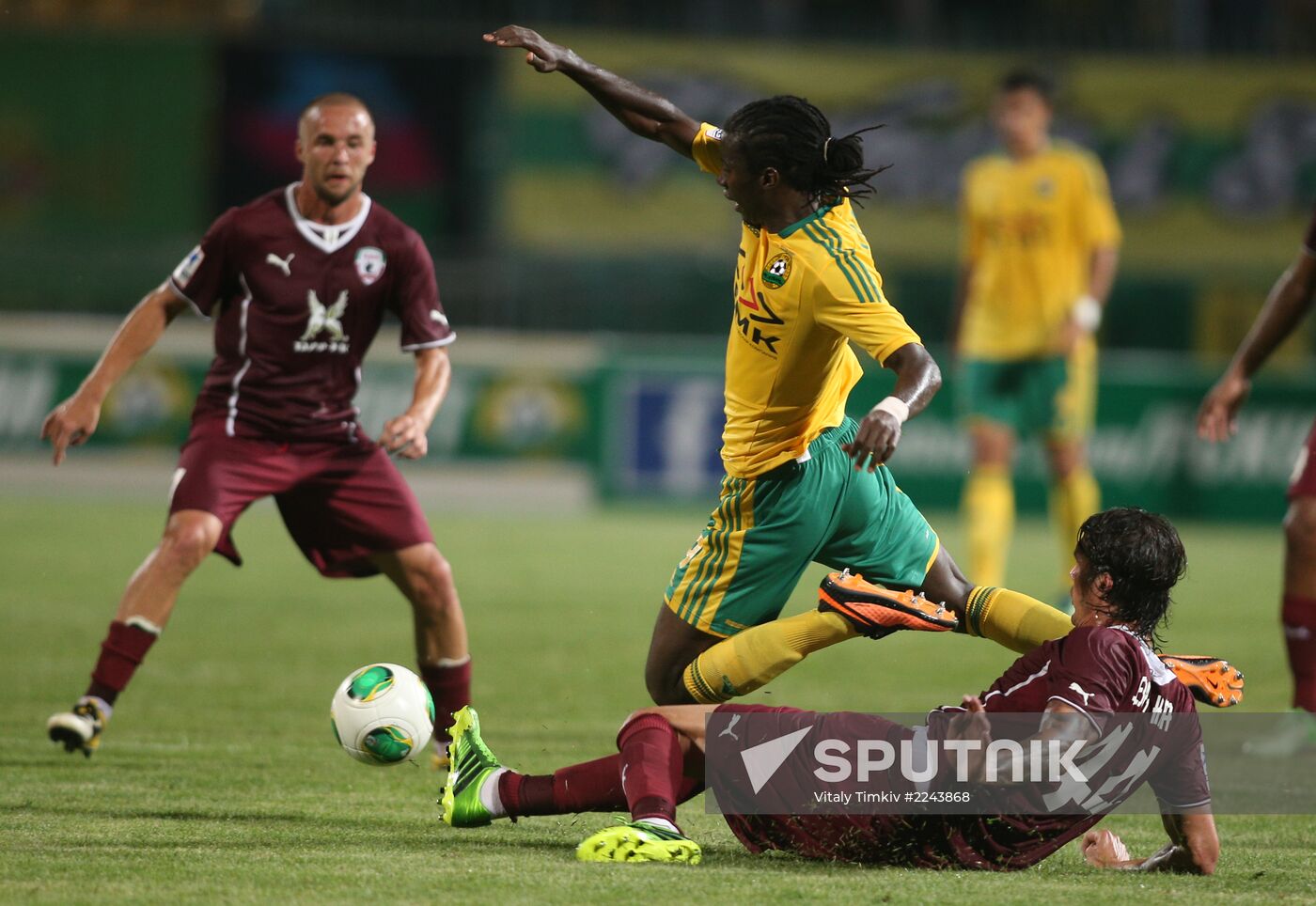 Football. Russian Premier League. Kuban vs. Rubin