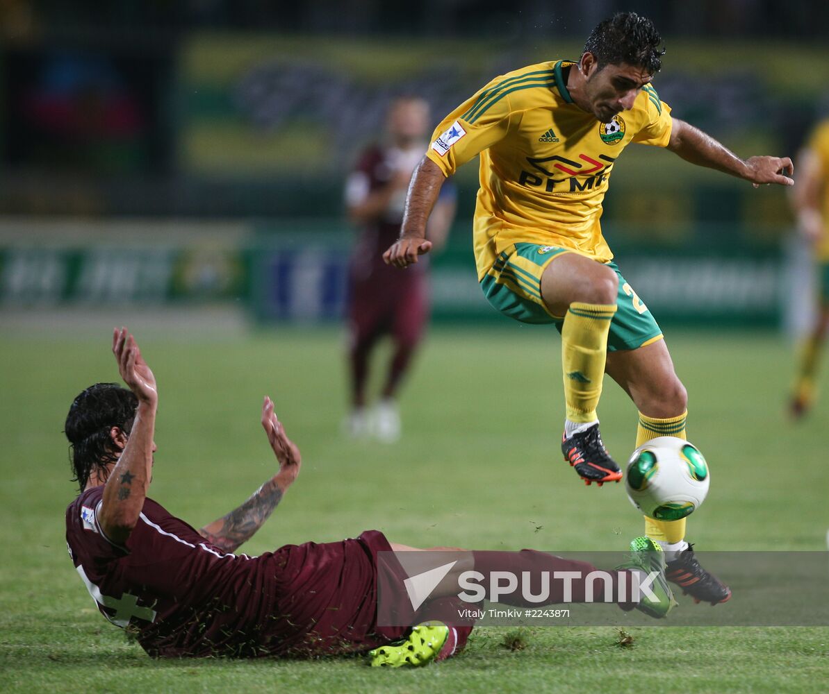 Football. Russian Premier League. Kuban vs. Rubin