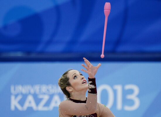 2013 Universiade. Day Ten. Rhythmic gymnastics
