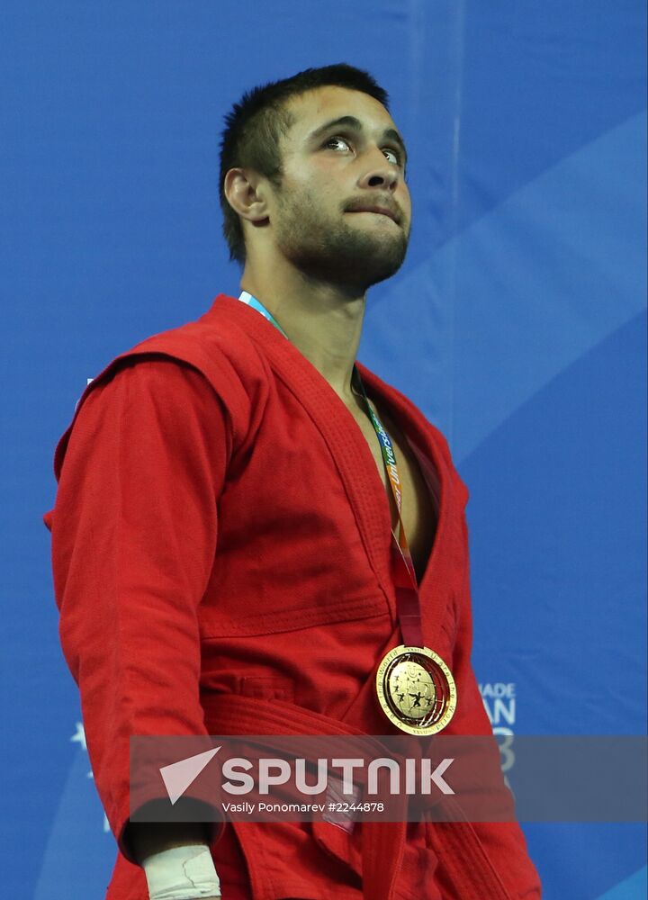 2013 Universiade. Day Nine. Sambo wrestling