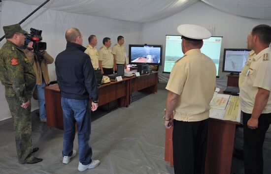 Vladimir Putin visits Hogland Island in Gulf of Finland